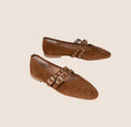 Load image into Gallery viewer, Como 2 Buckle - Amaretto Suede
