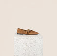 Load image into Gallery viewer, Como 2 Buckle Amaretto Suede Side
