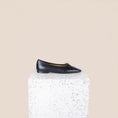 Load image into Gallery viewer, Como Italian Leather Ballet Flats in Black Leather
