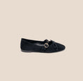 Load image into Gallery viewer, Como Buckle - Black Suede