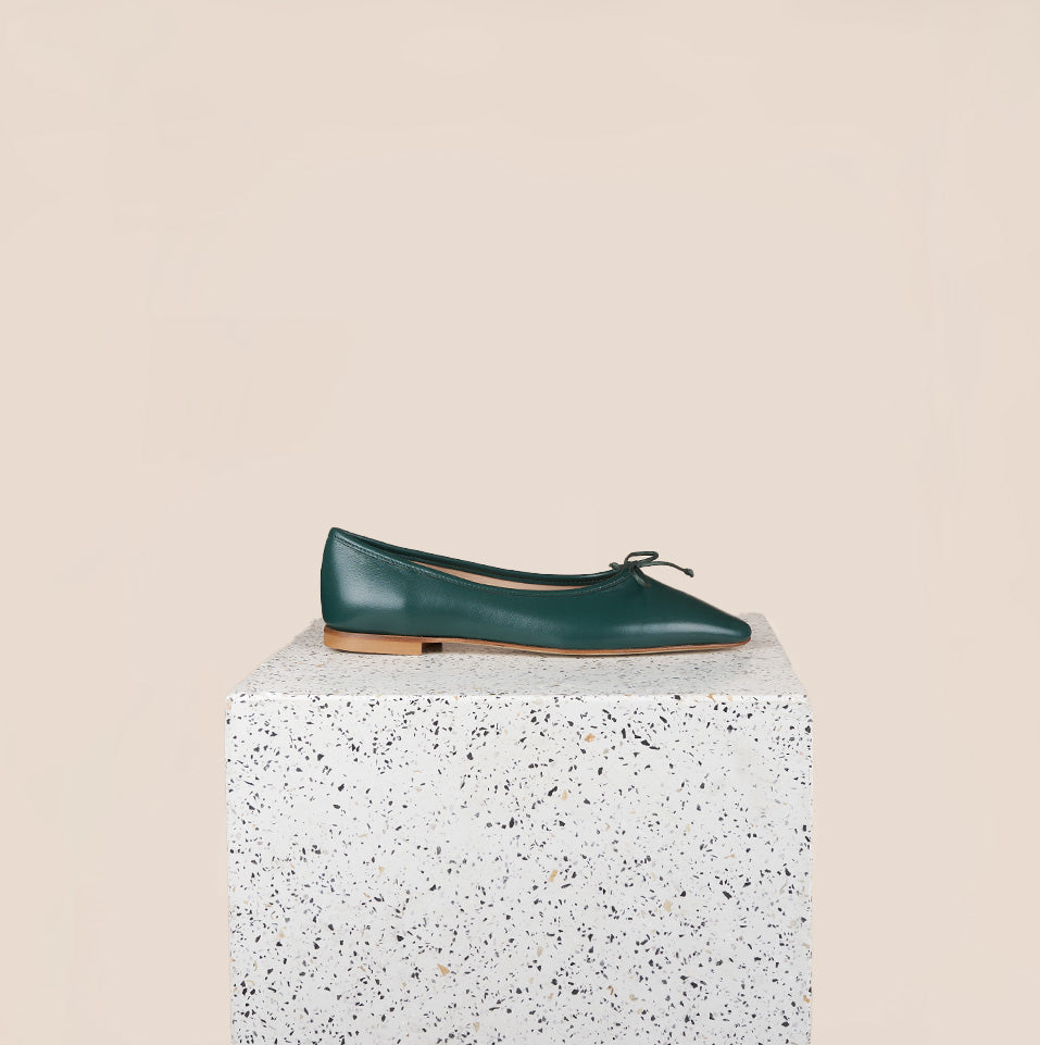 Como - Forest Green Leather