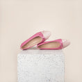 Load image into Gallery viewer, Como Italian Leather Ballet Flats in Thulian Blush
