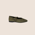 Load image into Gallery viewer, Cori 2 Buckle - Army Green Suede
