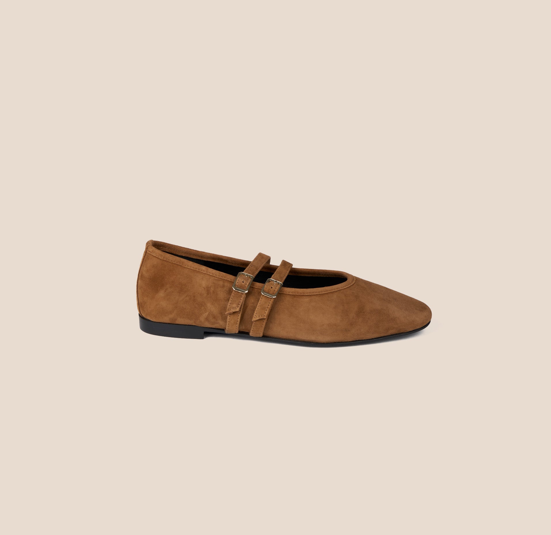 Cori 2 Buckle - Amaretto Suede