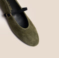 Load image into Gallery viewer, Cori - Army Green Suede