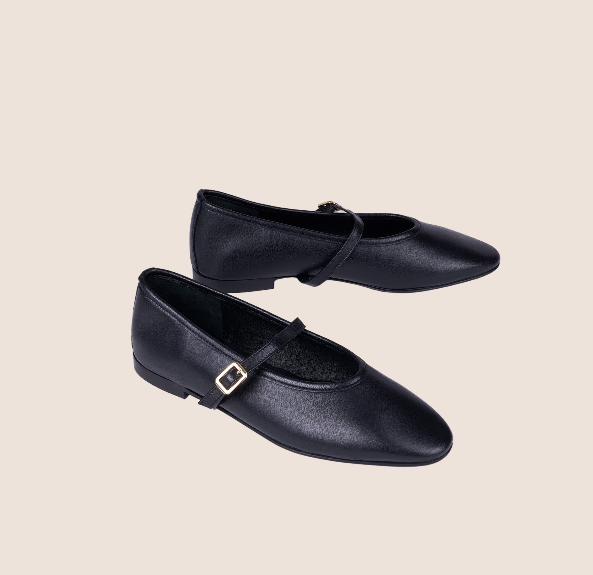 Cori - Black Leather