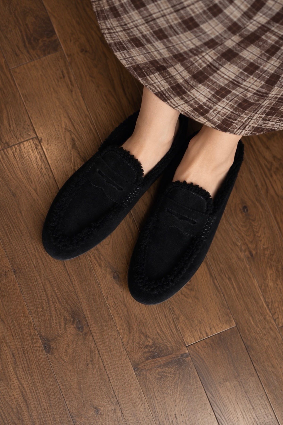 Lodi - Black Suede/Shearling