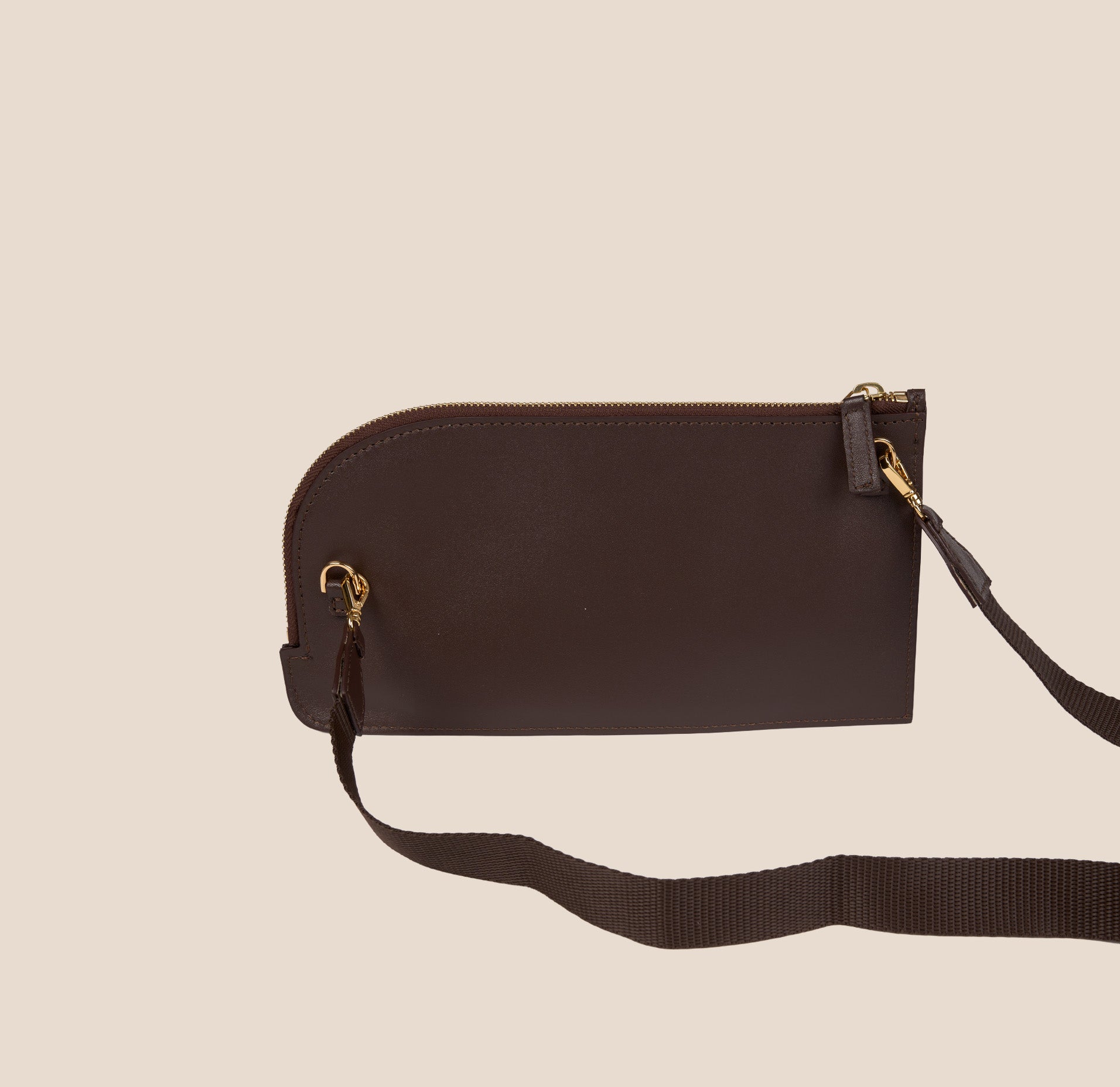Crossover Bag - Chocolate leather