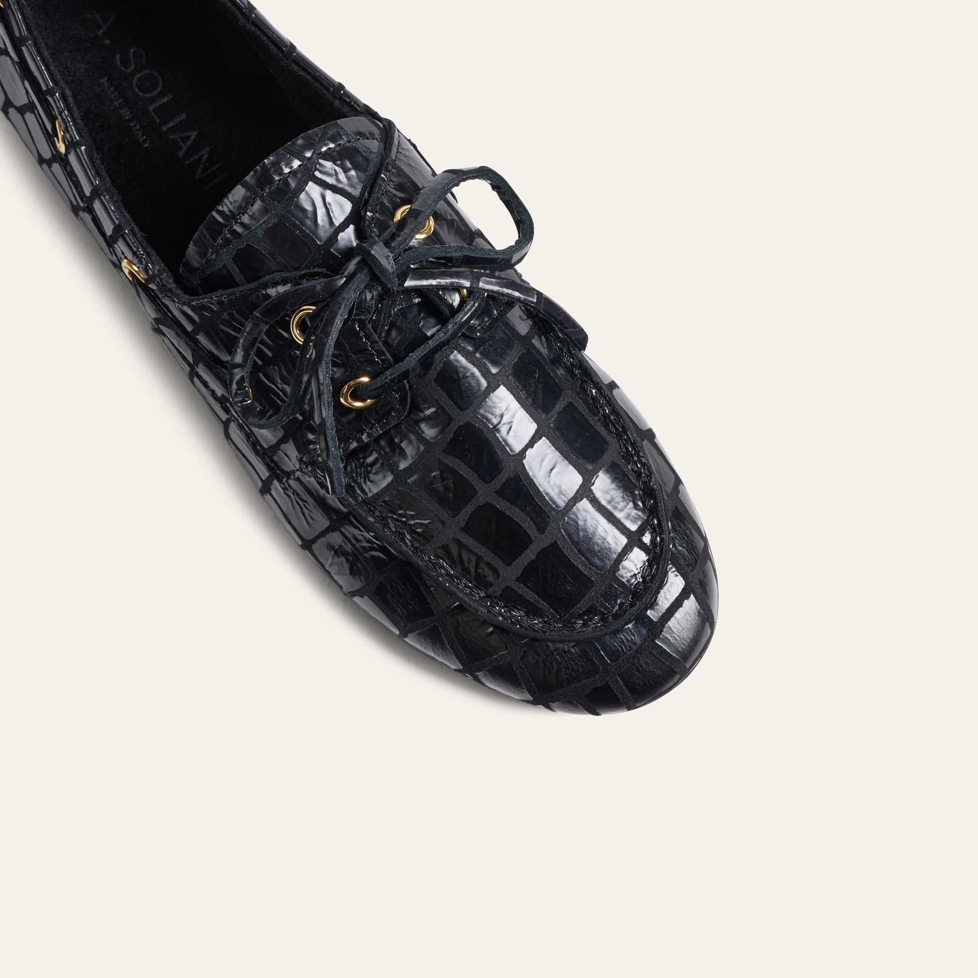 Barca - Black Croc