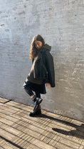 Load image into Gallery viewer, Moena - Black Leather/Shearling
