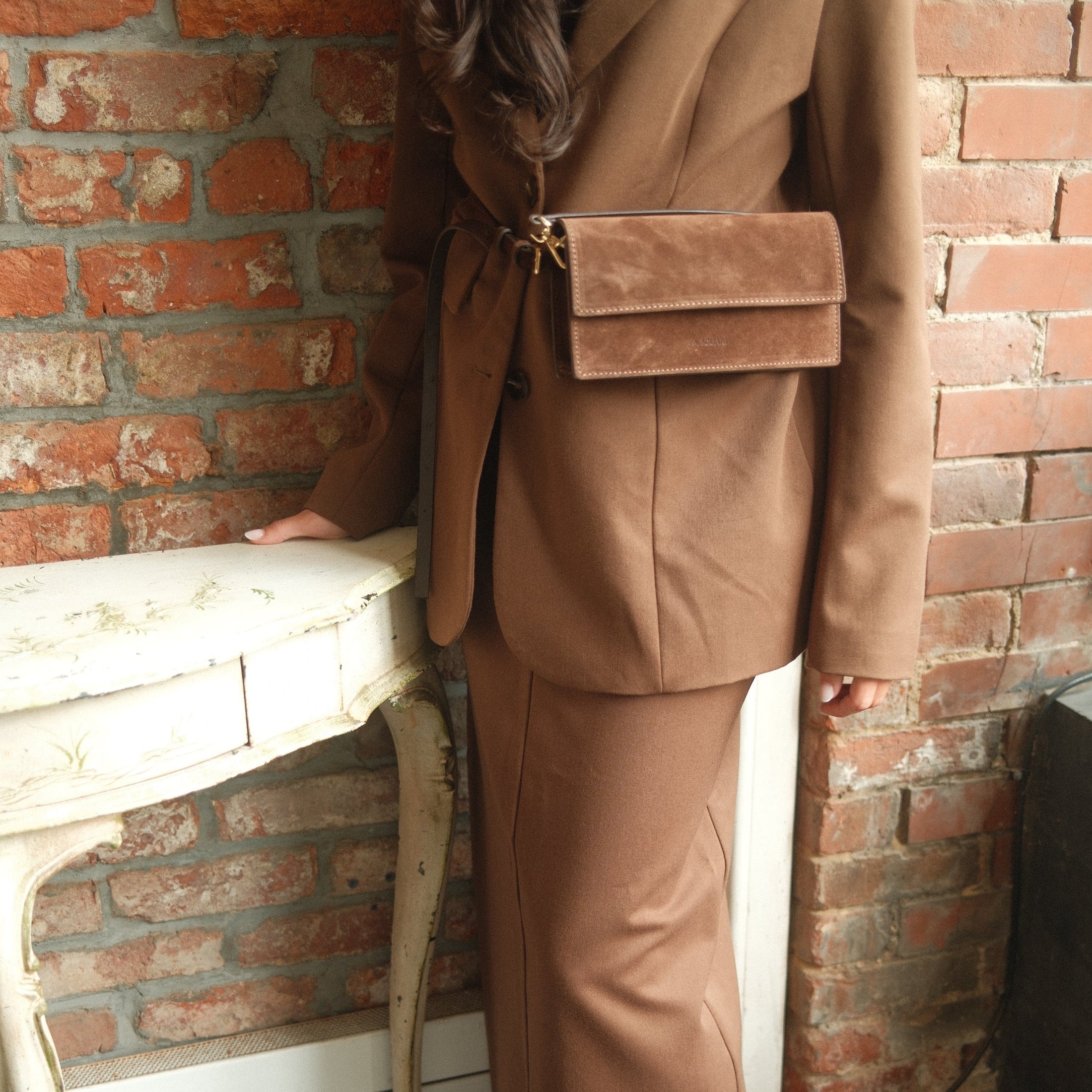 Spiga- Chocolate suede