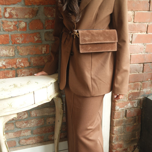 Spiga- Chocolate suede