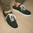 Load image into Gallery viewer, Palermo Green Men Sneakers