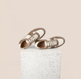 Load image into Gallery viewer, Palermo Taupe/White Sneakers
