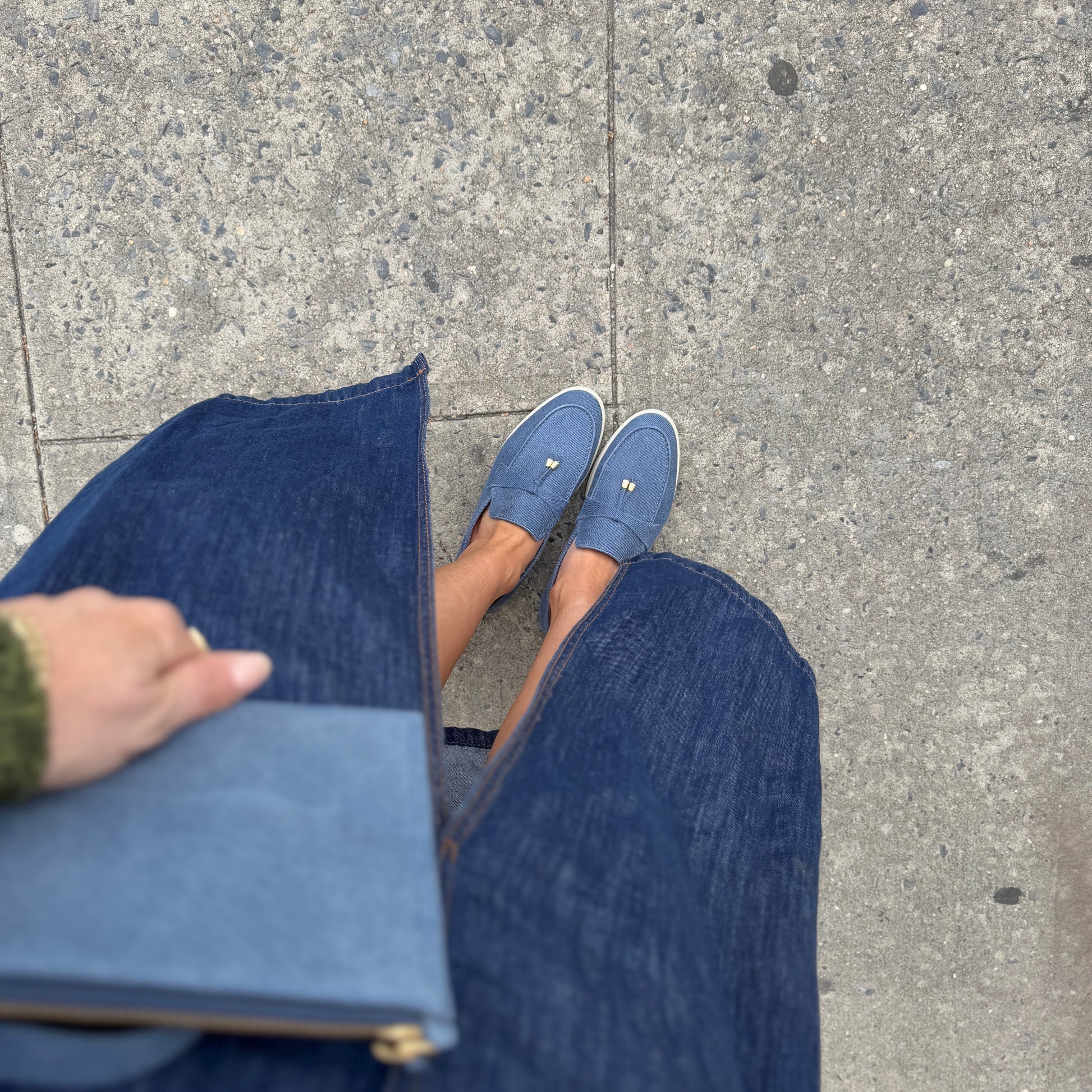 Lisa Tassels- Dark Denim