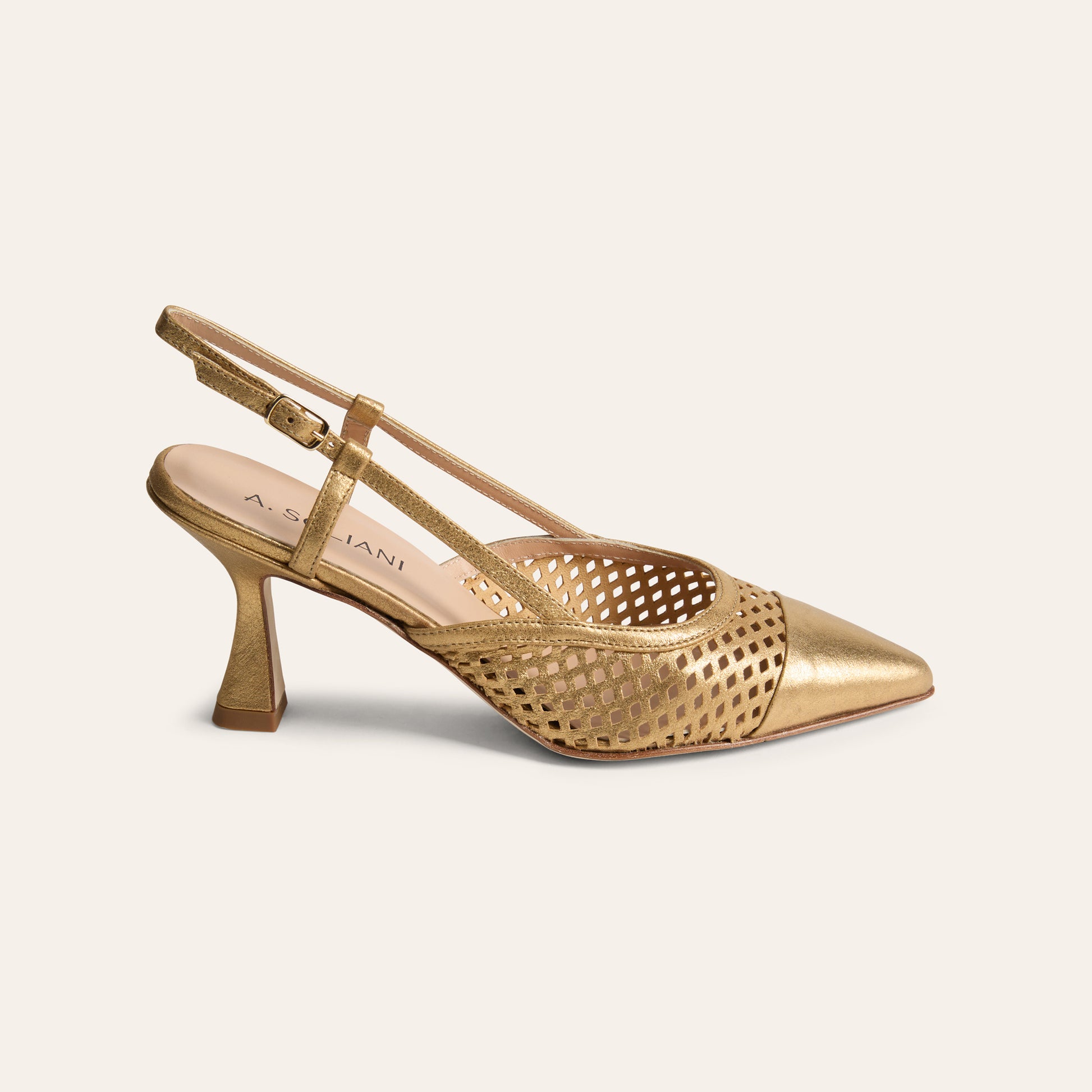 Emma - Perforated Gold Foil