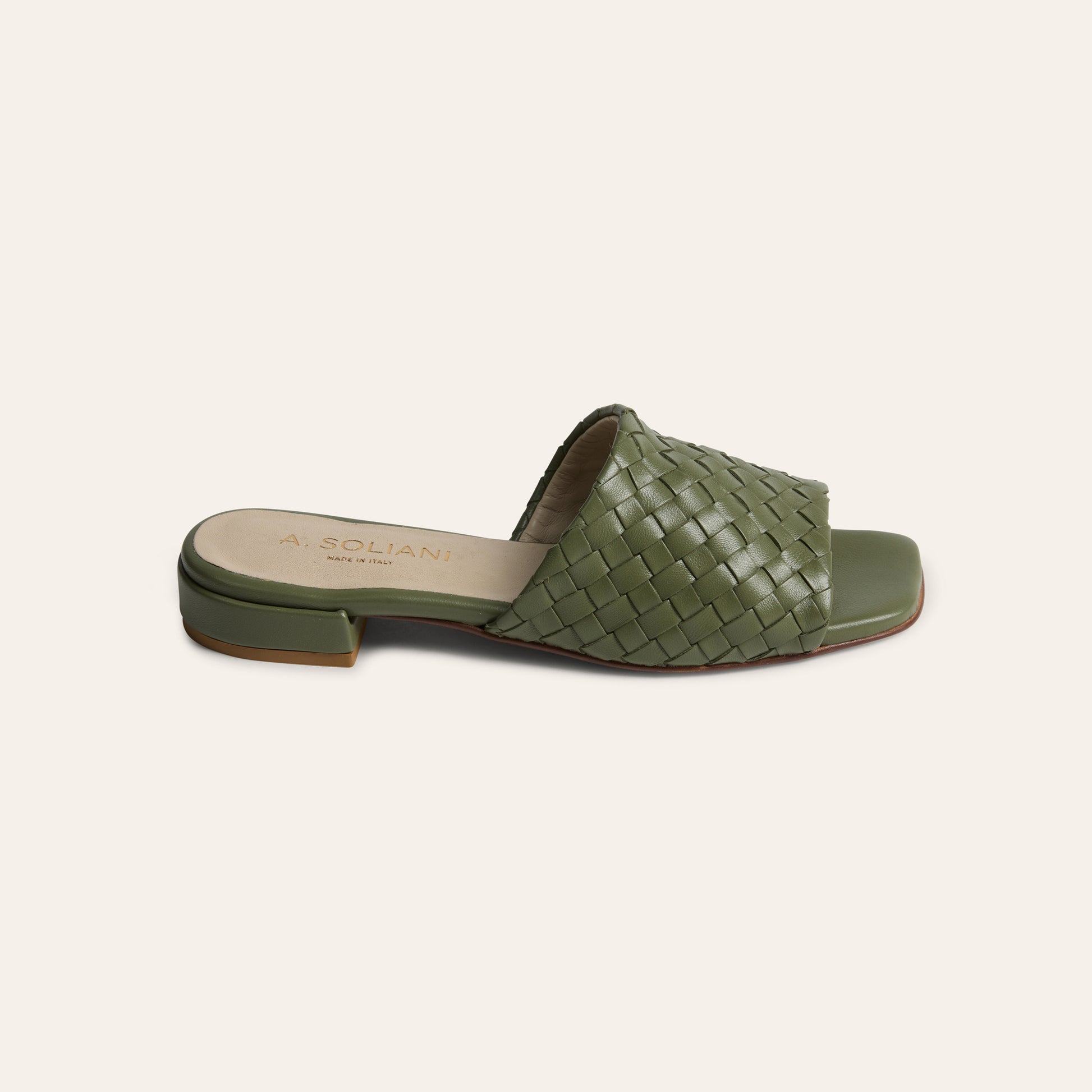 Fiore - Woven Leather Sage