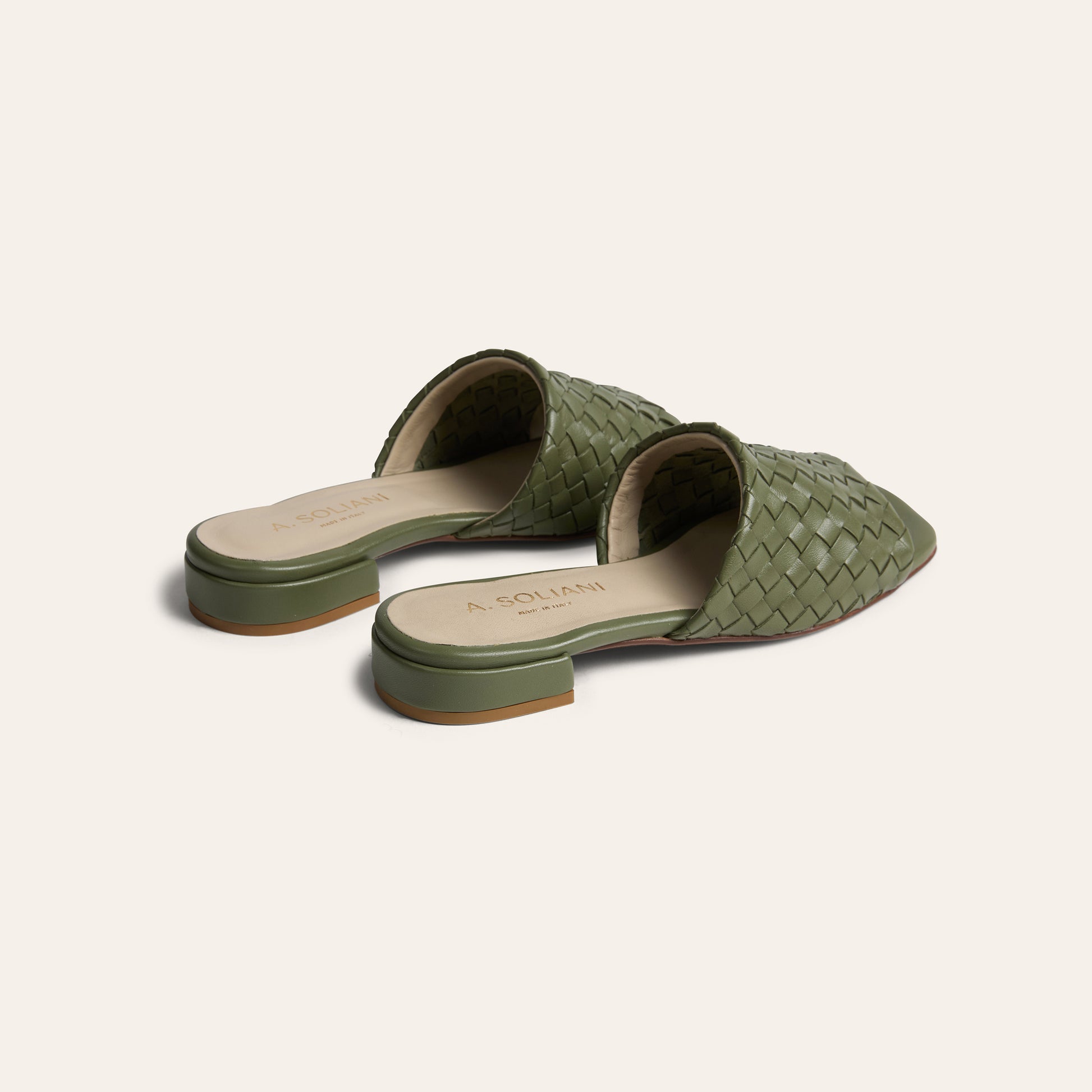 Fiore - Woven Leather Sage