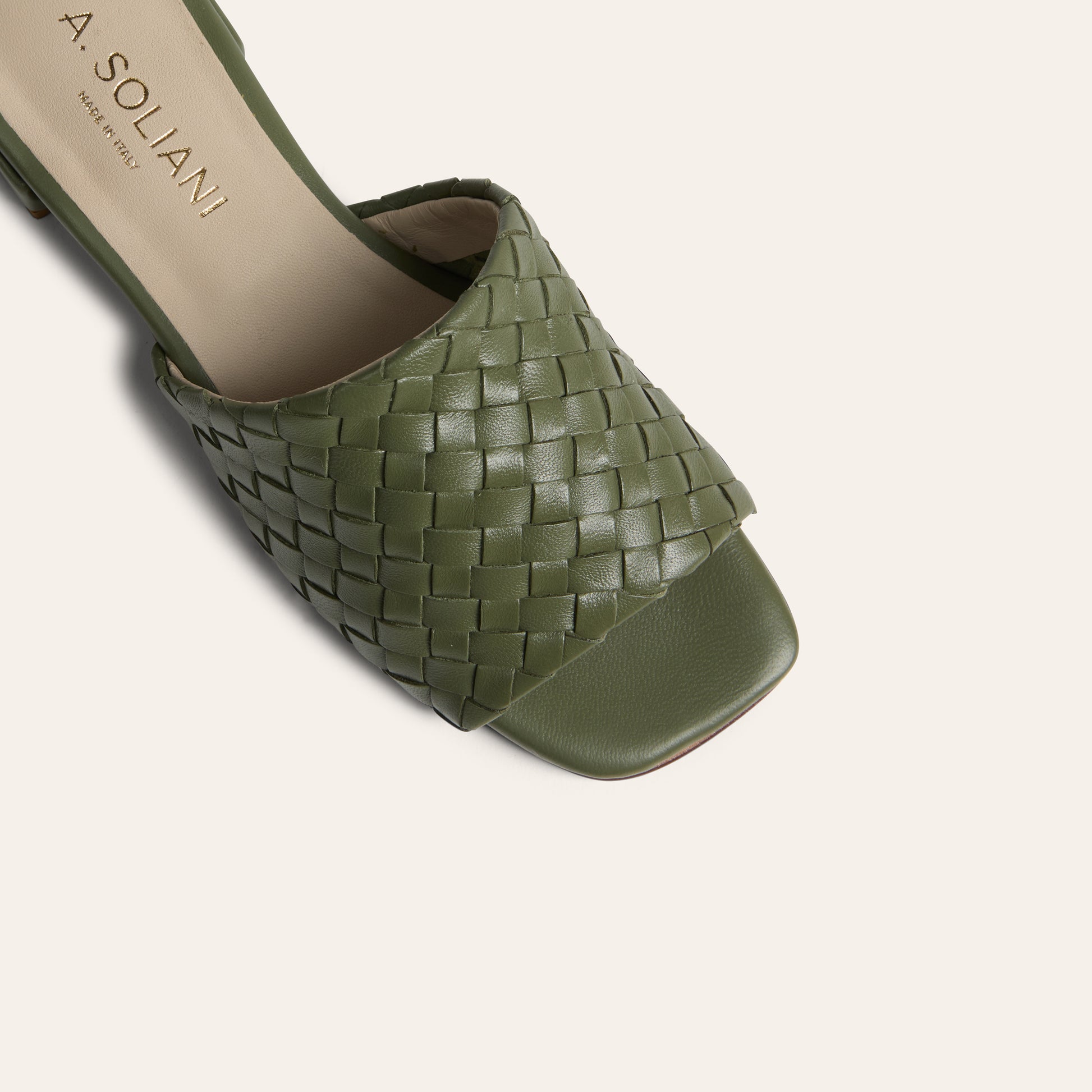 Fiore - Woven Leather Sage