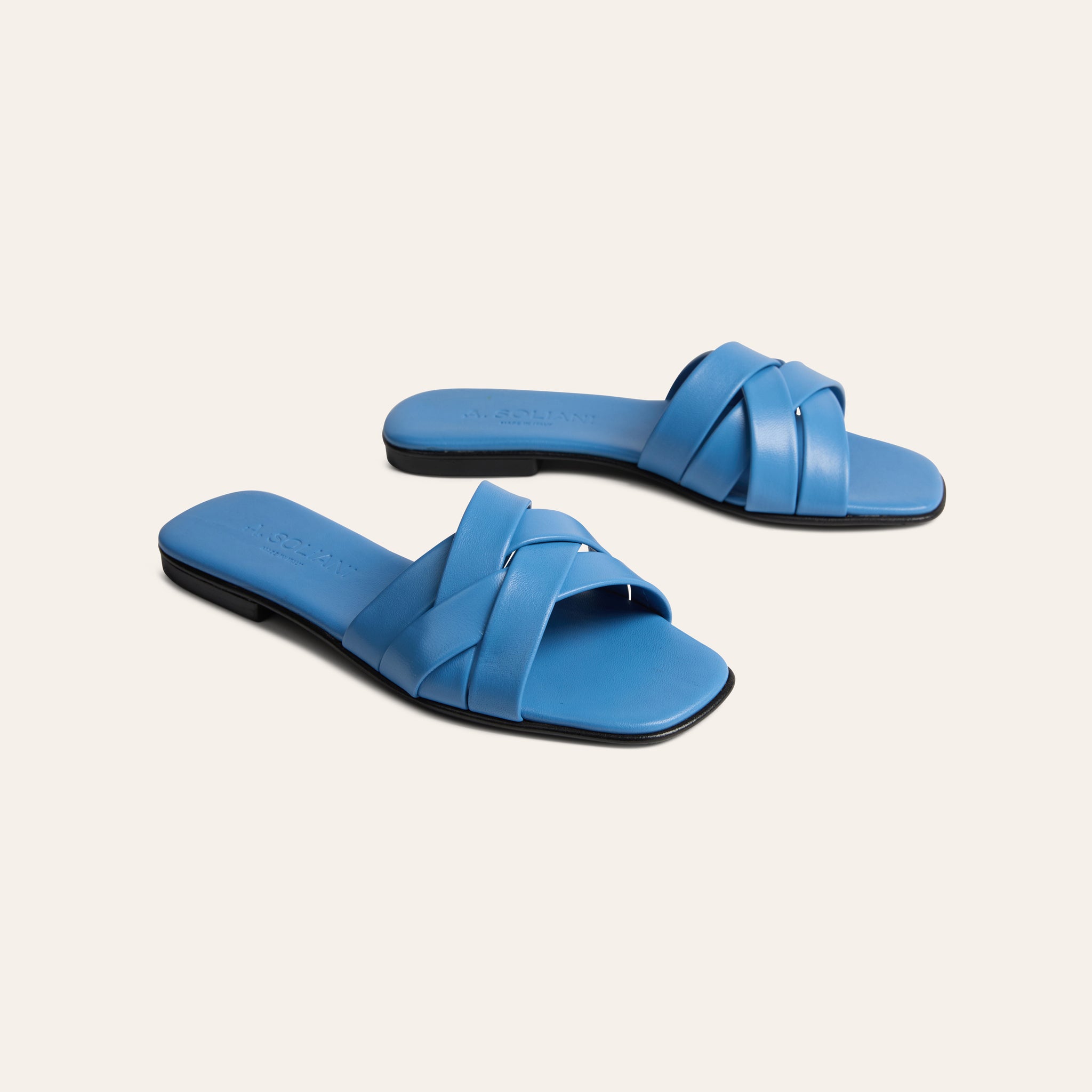 Tropea - Bleu Faience Nappa