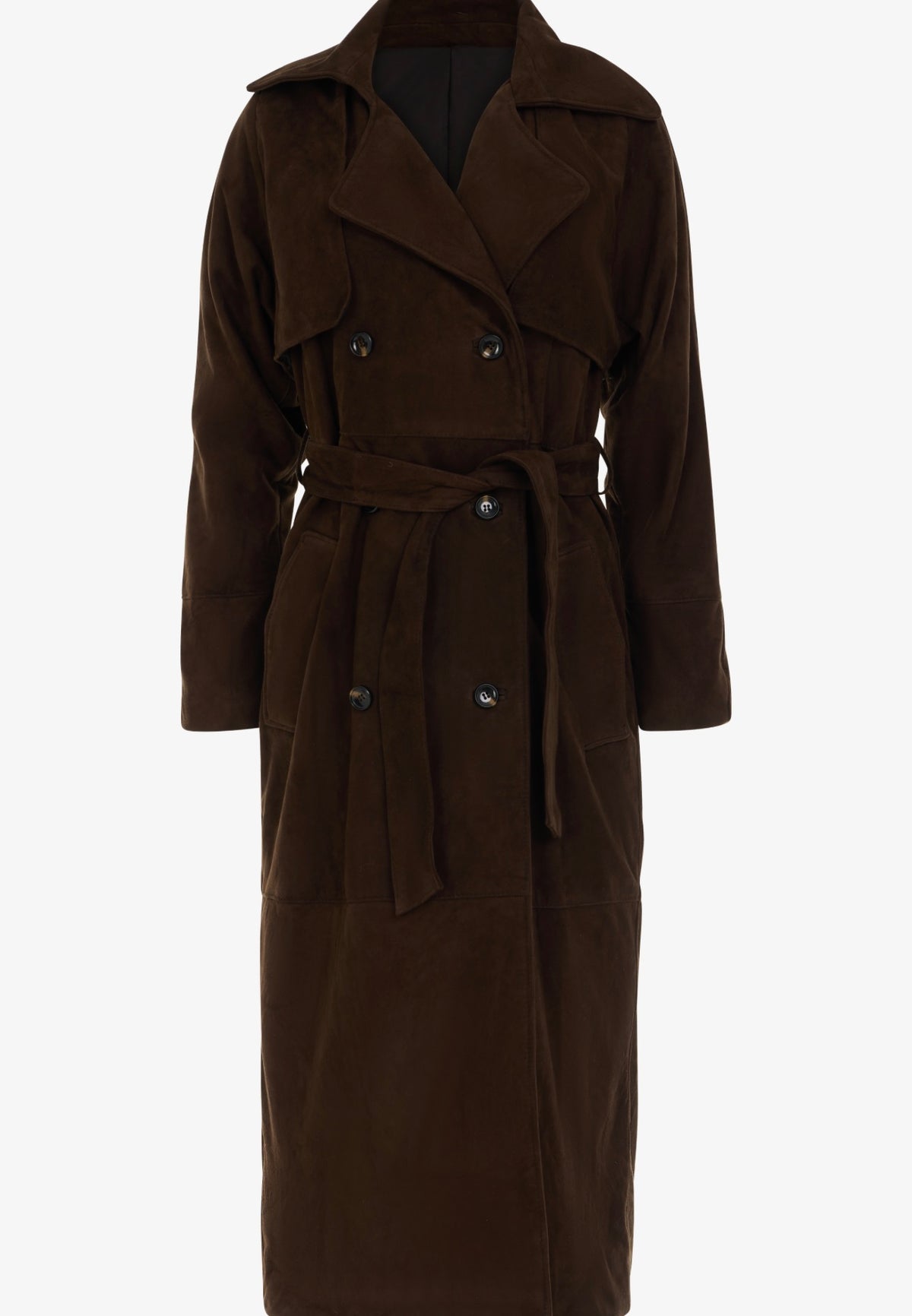 Ambra-Long Leather Jacket