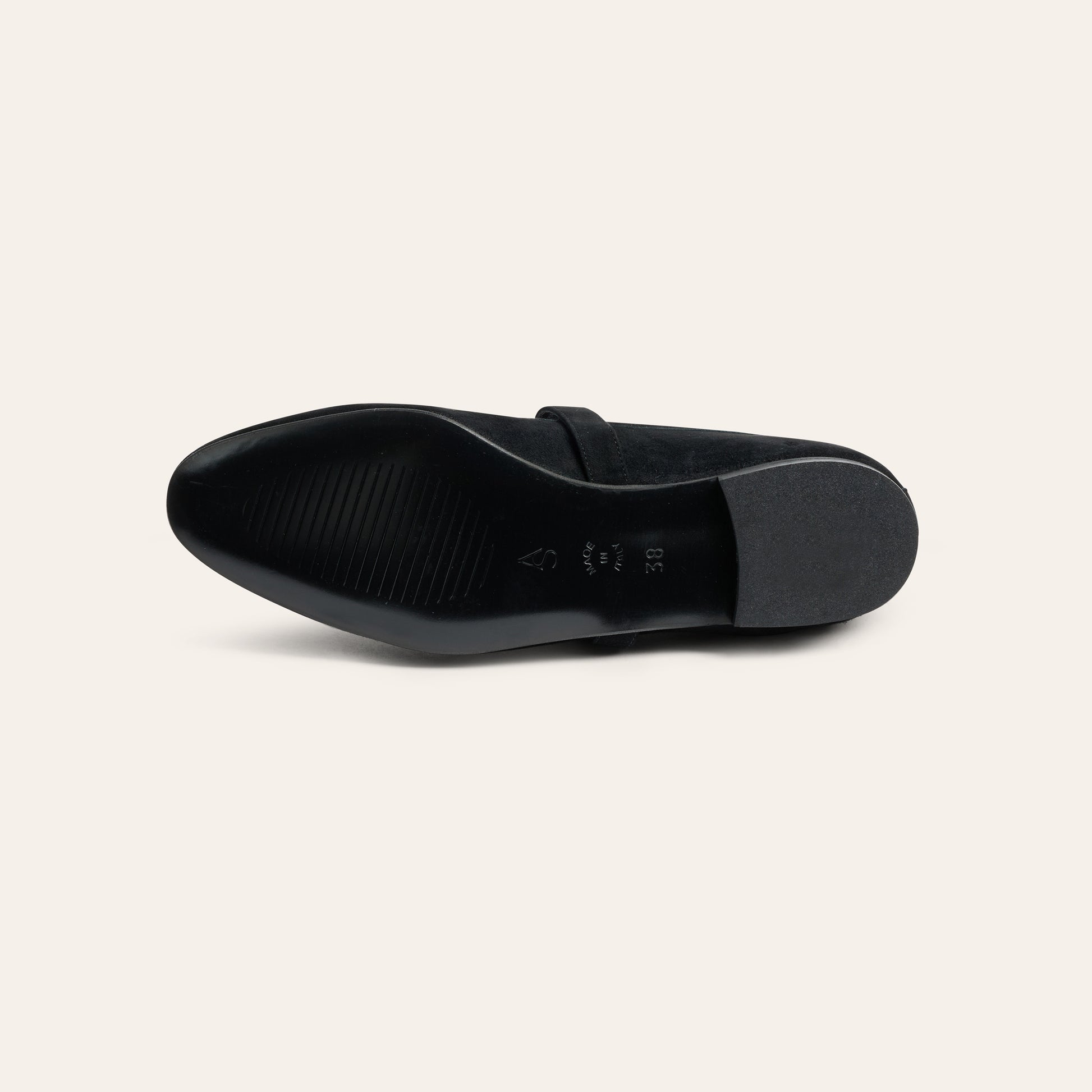 Gemma - Black Suede