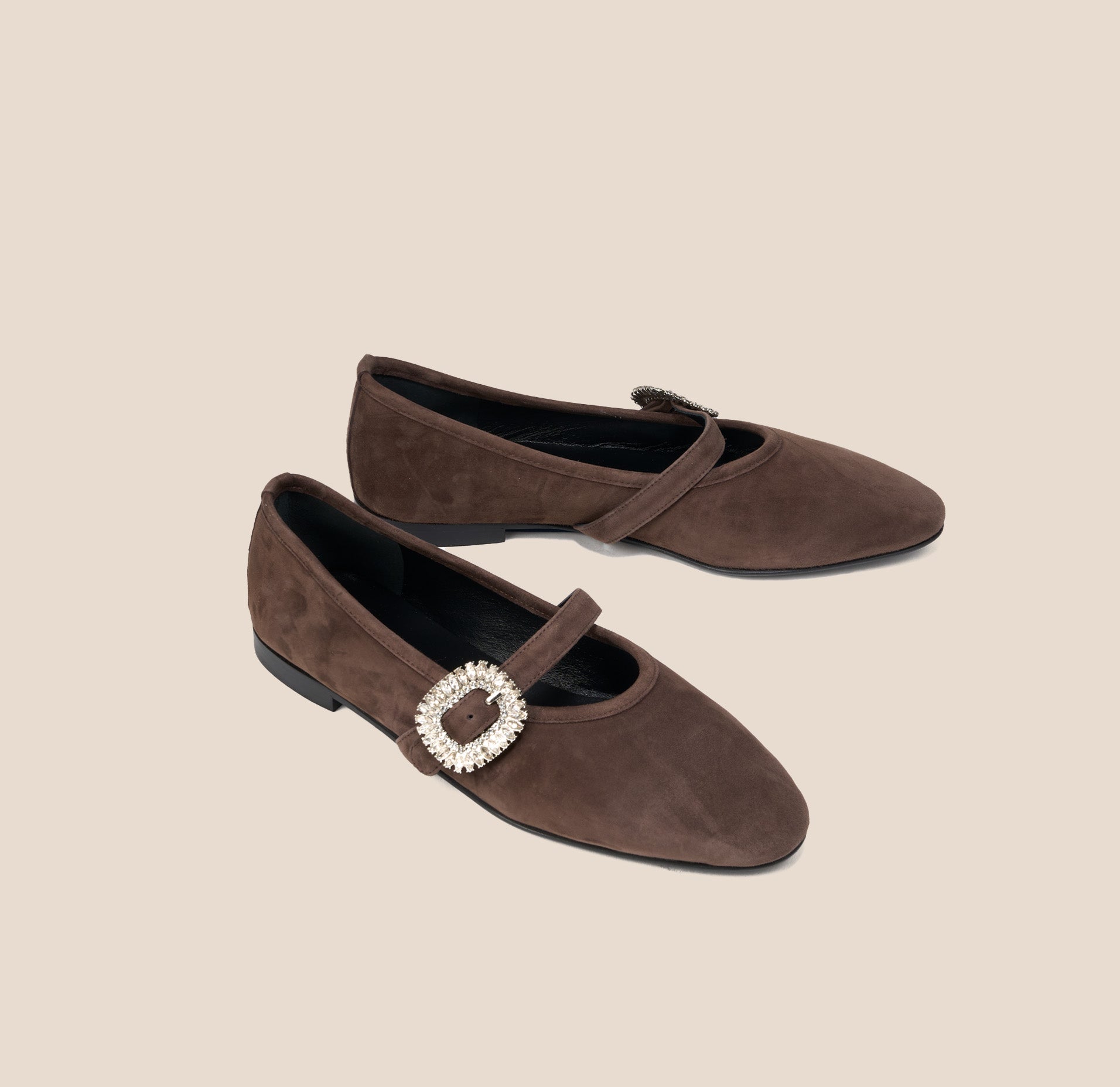Gemma - Chocolate Suede