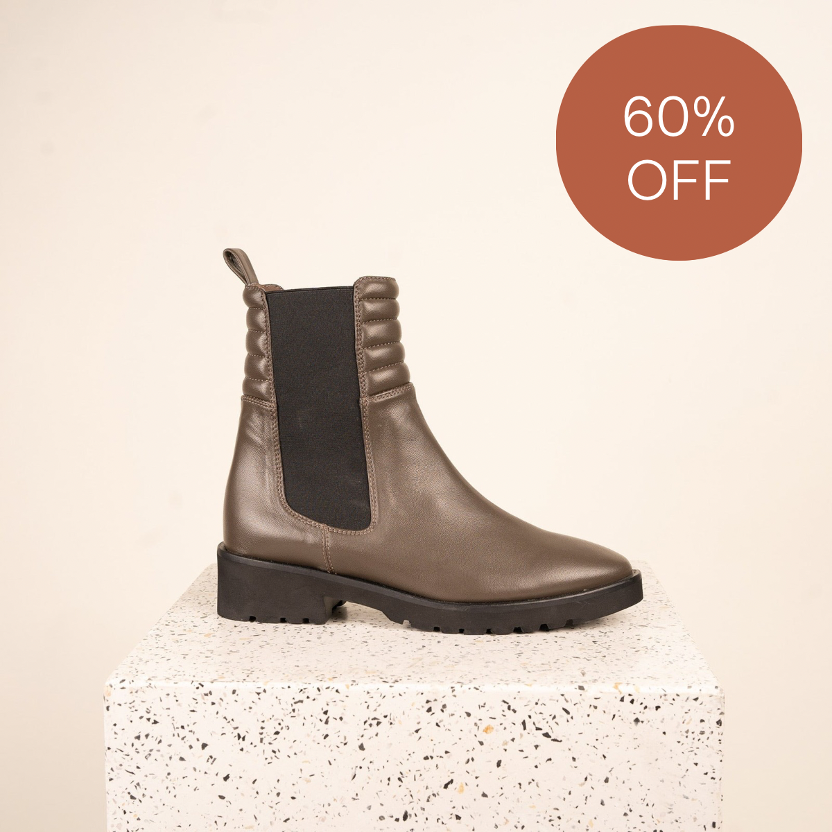 Senia boots - Moss SAMPLE SALE - FINAL SALE
