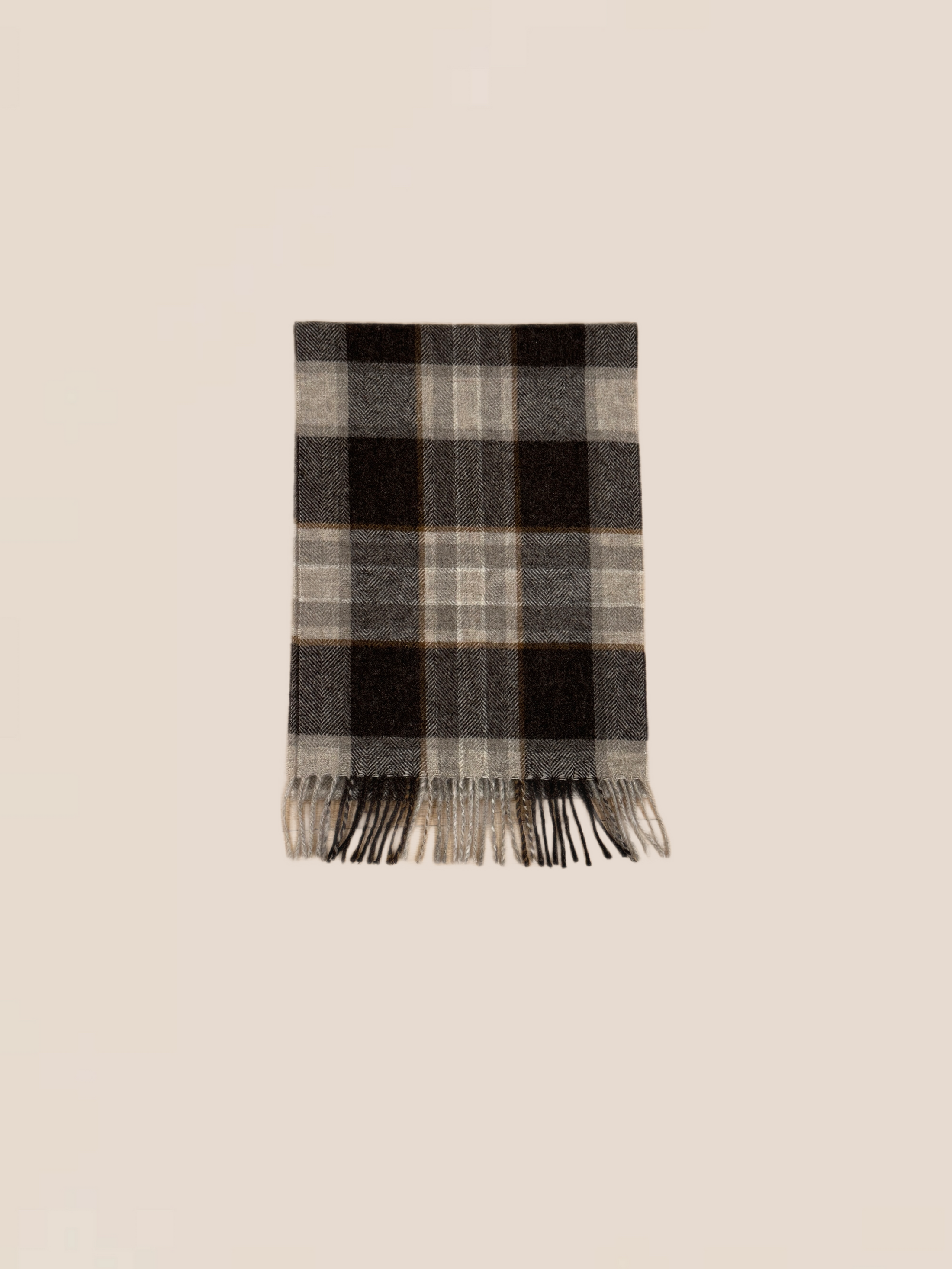 Scarf - Brown Plaid