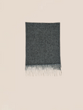 Load image into Gallery viewer, Scarf - White/Black Herringbone
