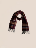 Load image into Gallery viewer, Scarf - Burgundy Plaid
