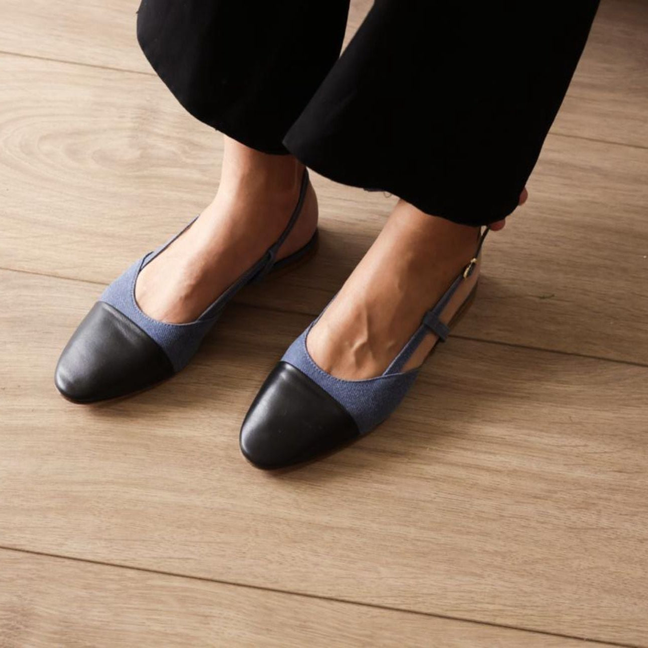 Capri - Denim/Black