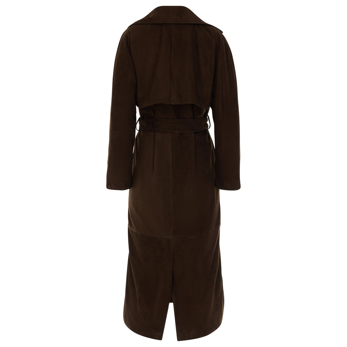 Ambra-Long Suede Jacket
