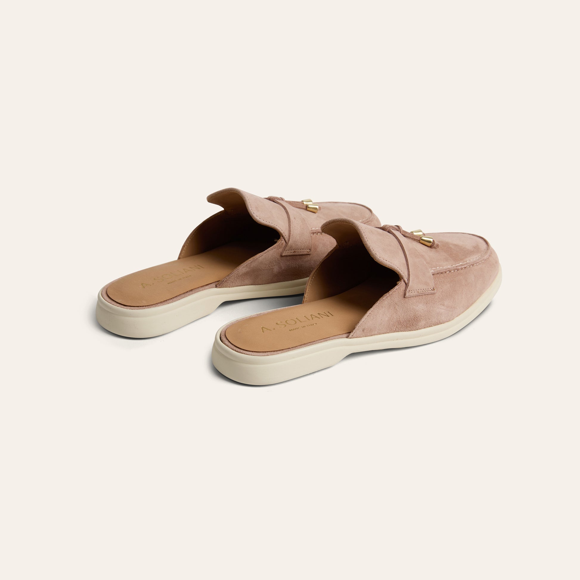 Lisa Slide Sneaker Tassels - Rose Wind