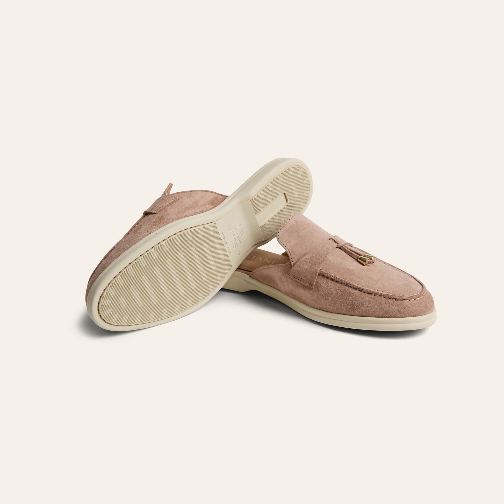 Lisa Slide Sneaker Tassels - Rose Wind