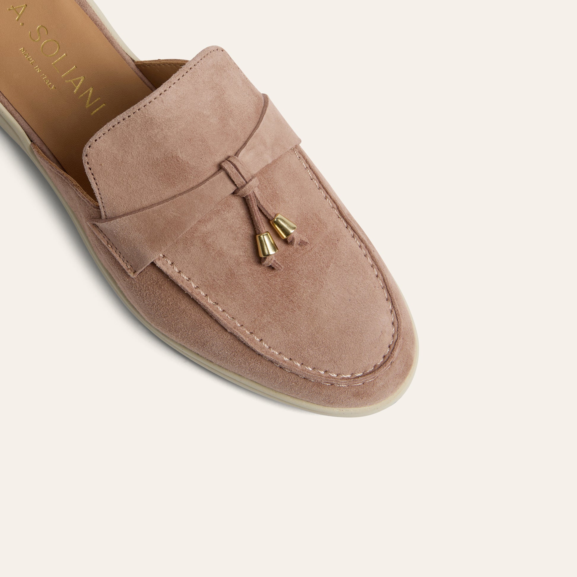 Lisa Slide Sneaker Tassels - Rose Wind
