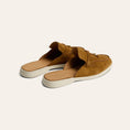 Load image into Gallery viewer, Lisa Slide Sneaker Tassels - Bronze Suede
