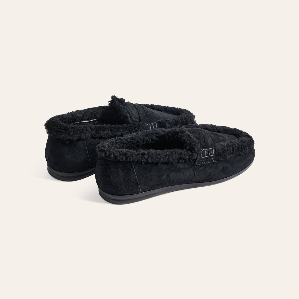 Lodi - Black Suede/Shearling
