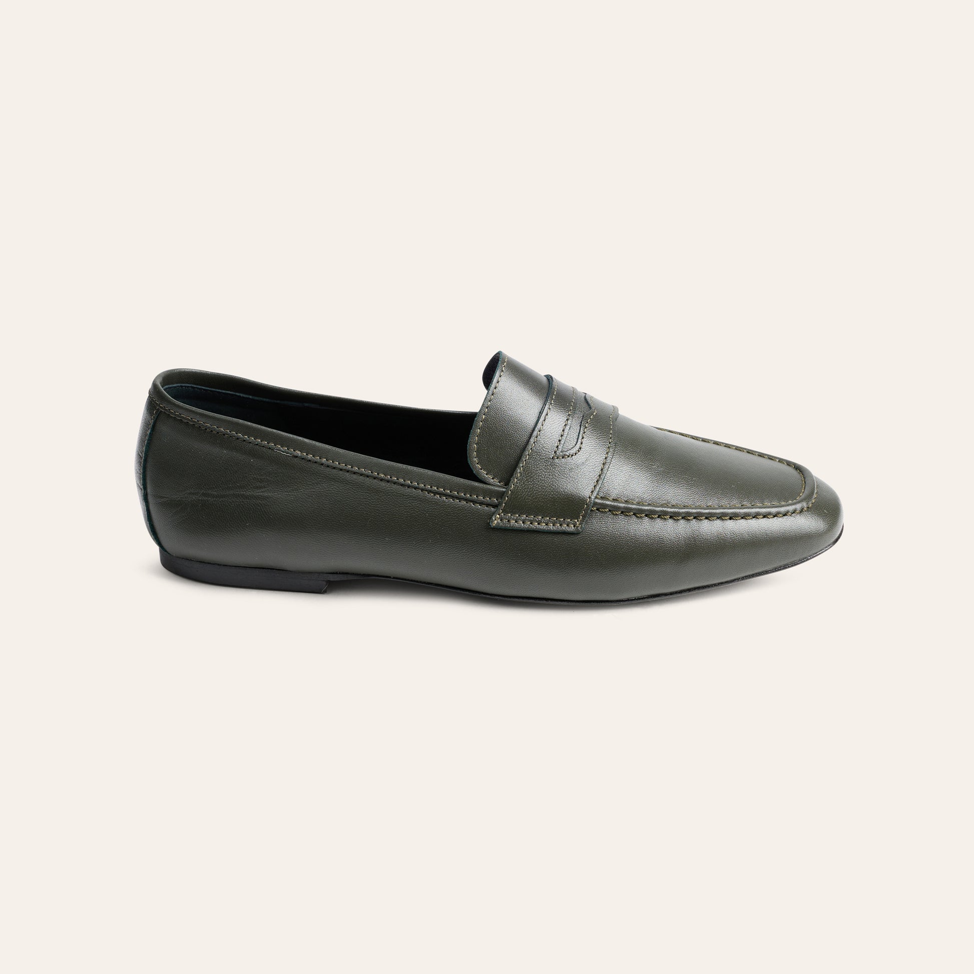 Lodi Due - Olive Leather