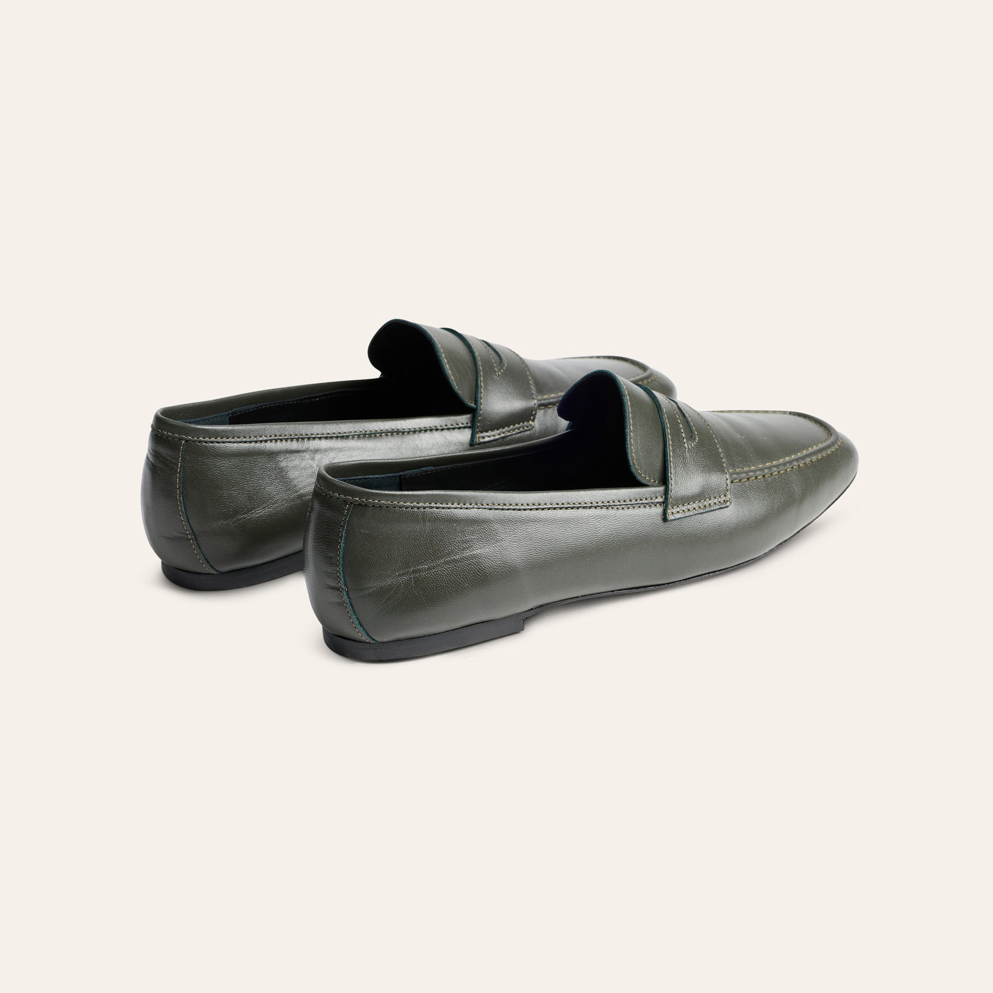 Lodi Due - Olive Leather