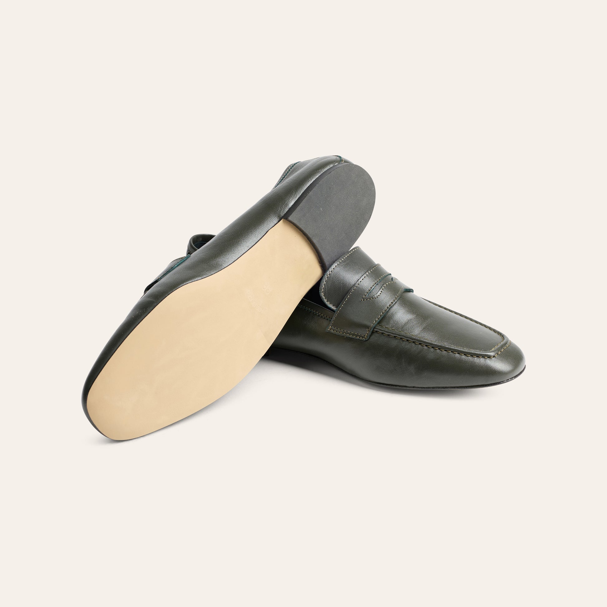 Lodi Due - Olive Leather