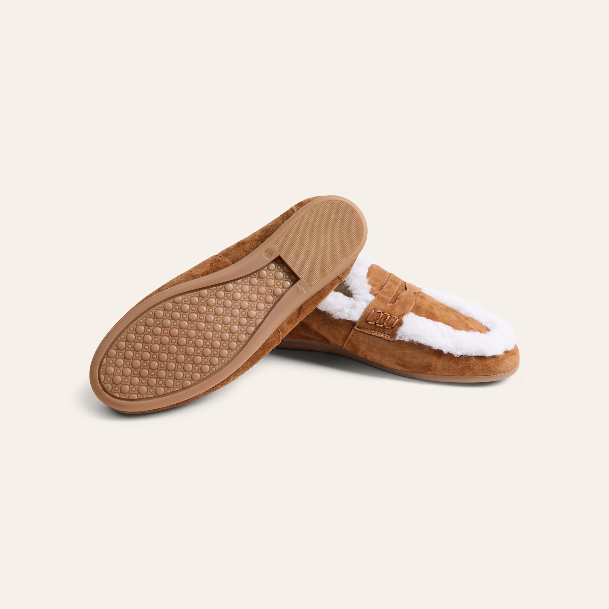 Lodi - Amaretto Suede/Shearling
