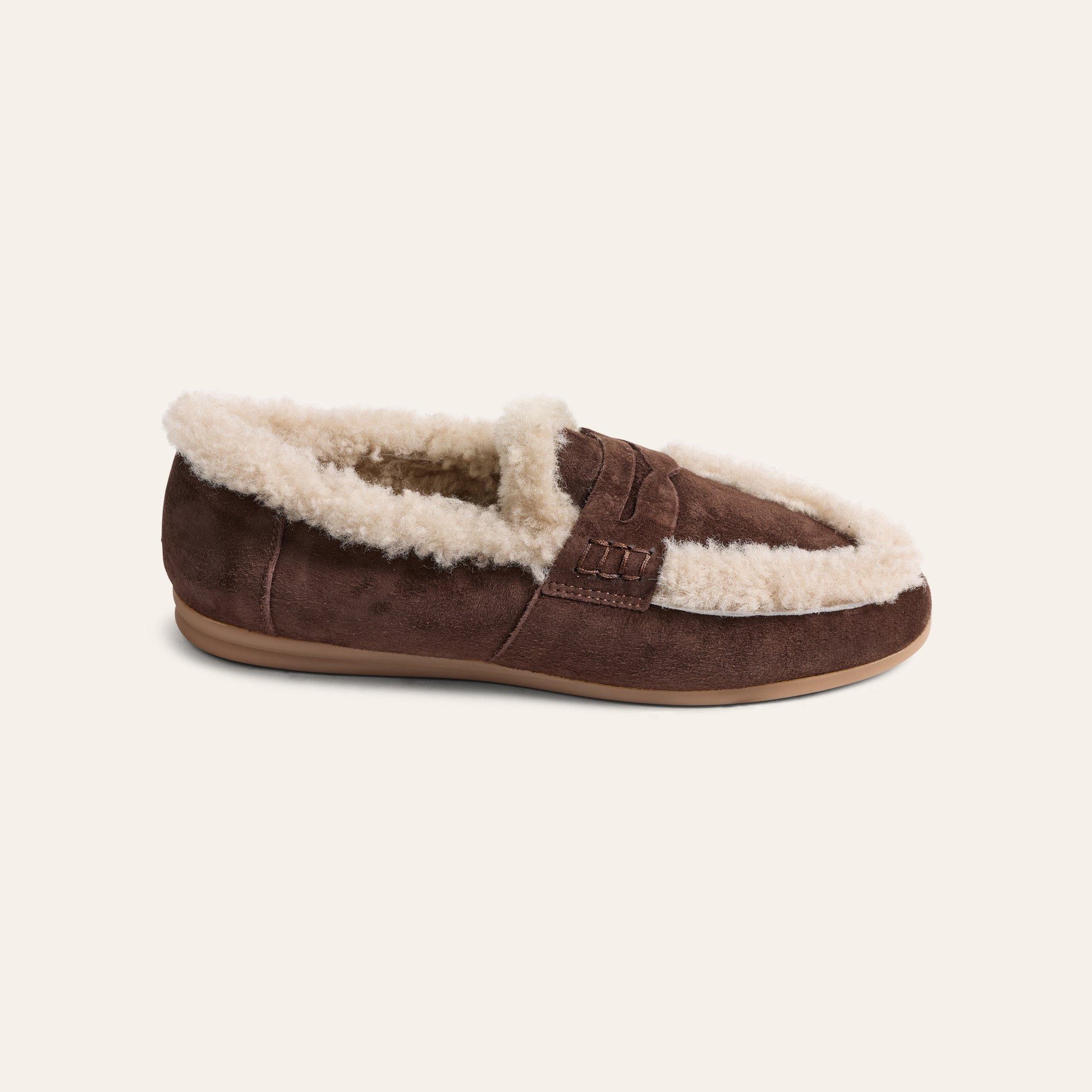 Lodi - Chocolate Suede/Shearling