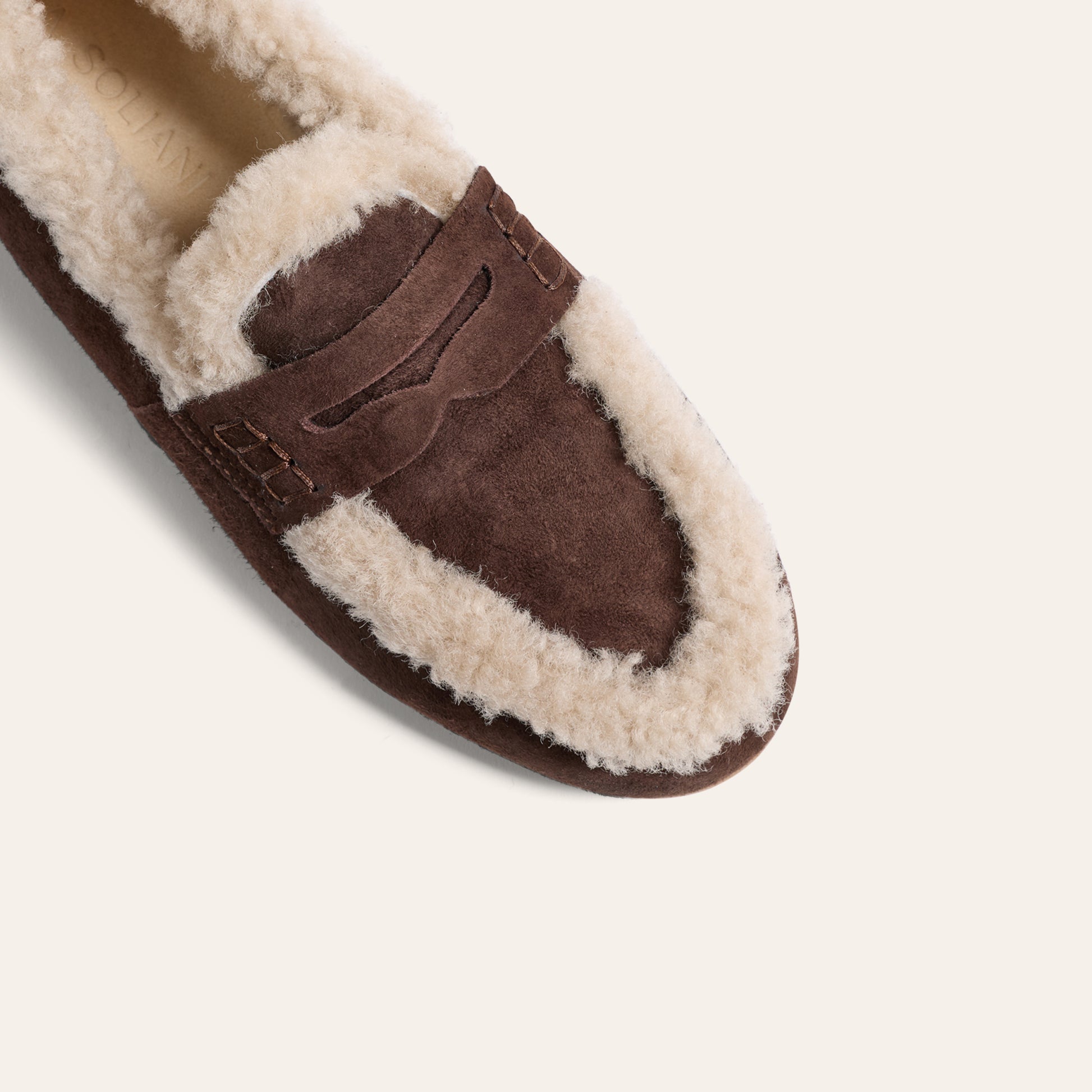 Lodi - Chocolate Suede/Shearling