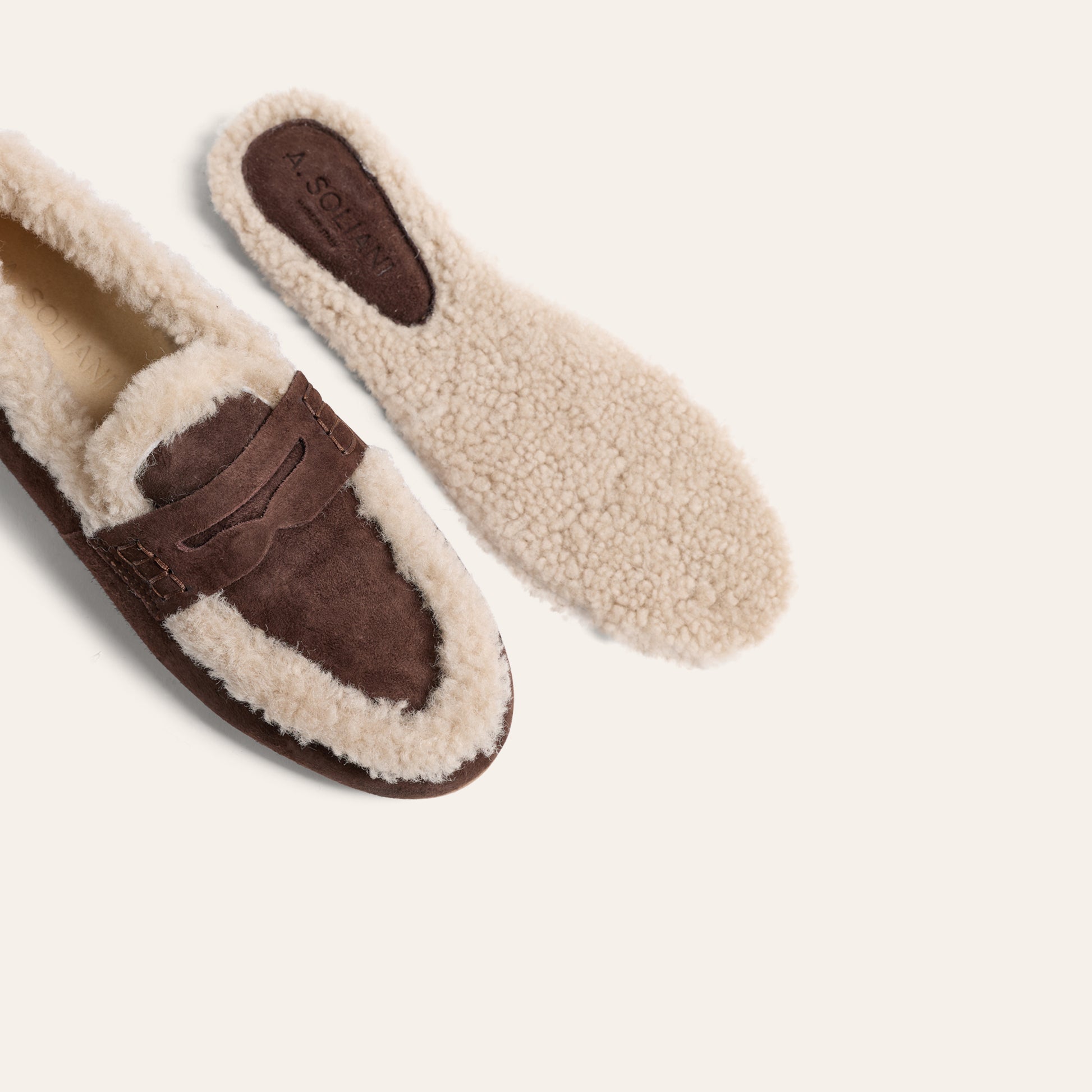 Lodi - Chocolate Suede/Shearling