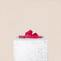 Lido - Fuchsia Nappa Sandals SAMPLE SALE - FINAL SALE