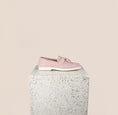Load image into Gallery viewer, Lisa Tassels Sneaker Loafer - Peony Suede
