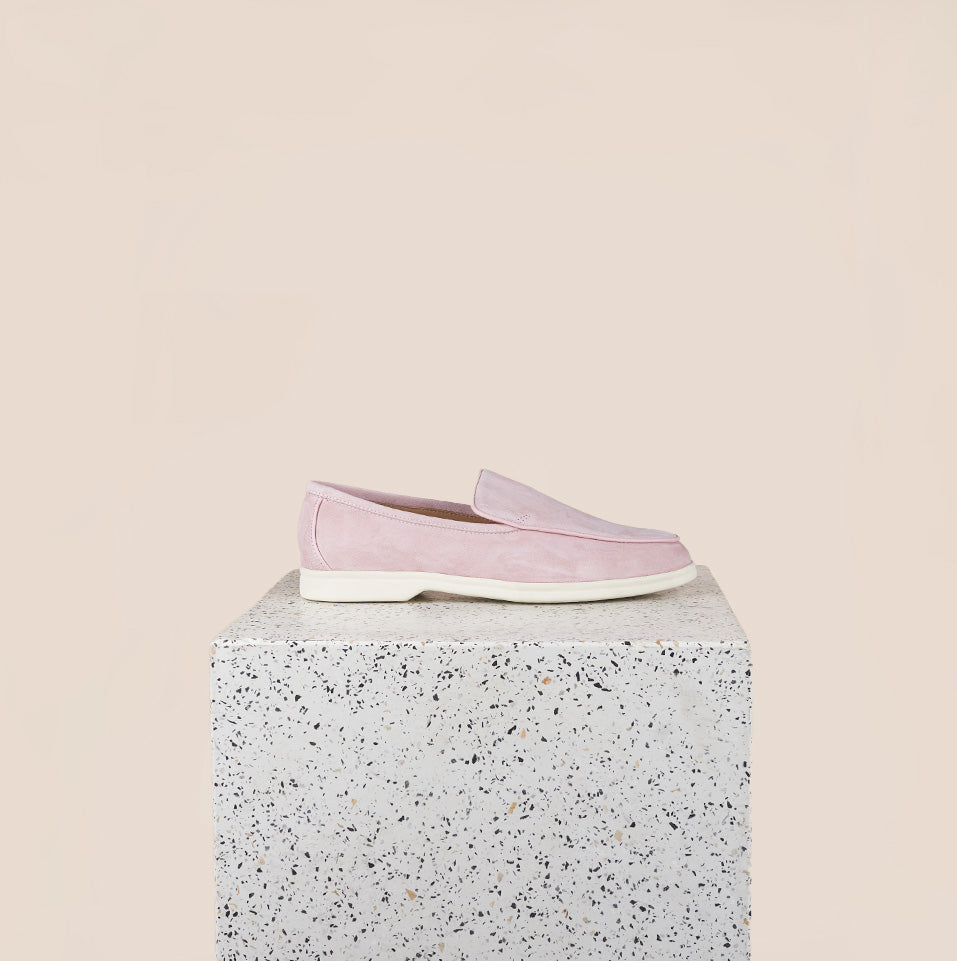 Lisa Sneaker Loafer - Peony Suede