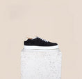 Load image into Gallery viewer, Palermo Black Suede Men Sneaker 
