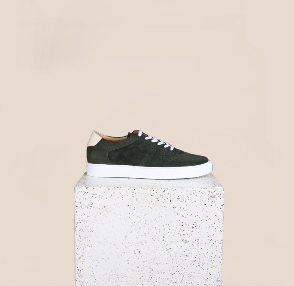 Palermo Green Men Sneakers